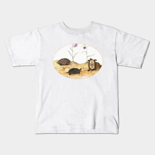 Three Turtles and Two Fritillaria (1575–1580) Kids T-Shirt